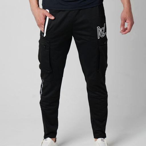 Solid Cargo Sweatpants