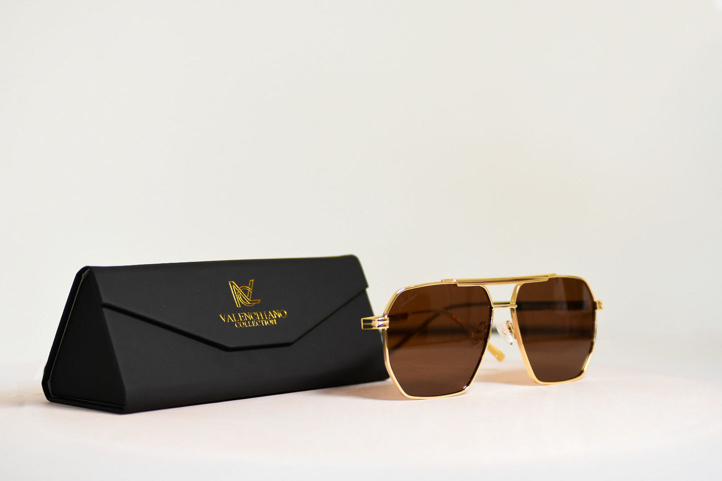 Golden Frame Sunglasses